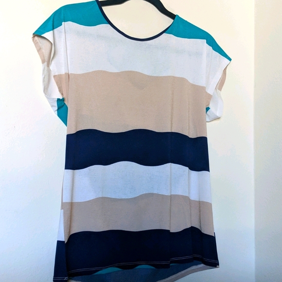 Multicolored Striped blouse - Picture 1 of 2